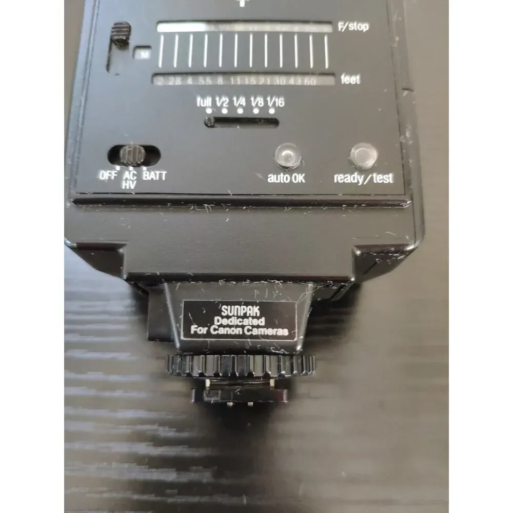Vintage Sunpak Auto 433 D Thyristor Flash